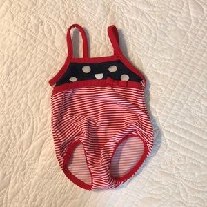Baby Red, White, and Blue swimsuit